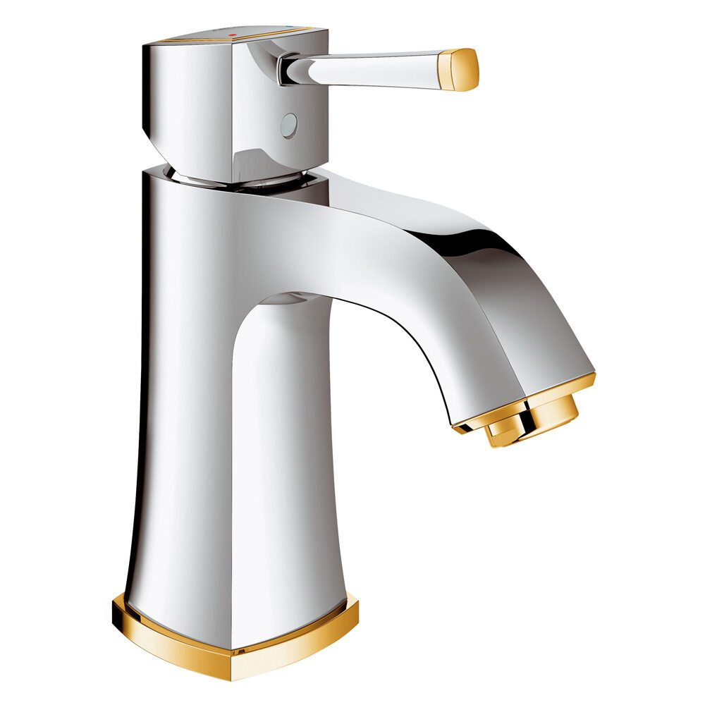 シングルレバー洗面混合栓(引棒なし) クロームxゴールド｜製品情報｜GROHE(グローエ)｜キッチン水栓・洗面水栓・浴室水栓・シャワーヘッド