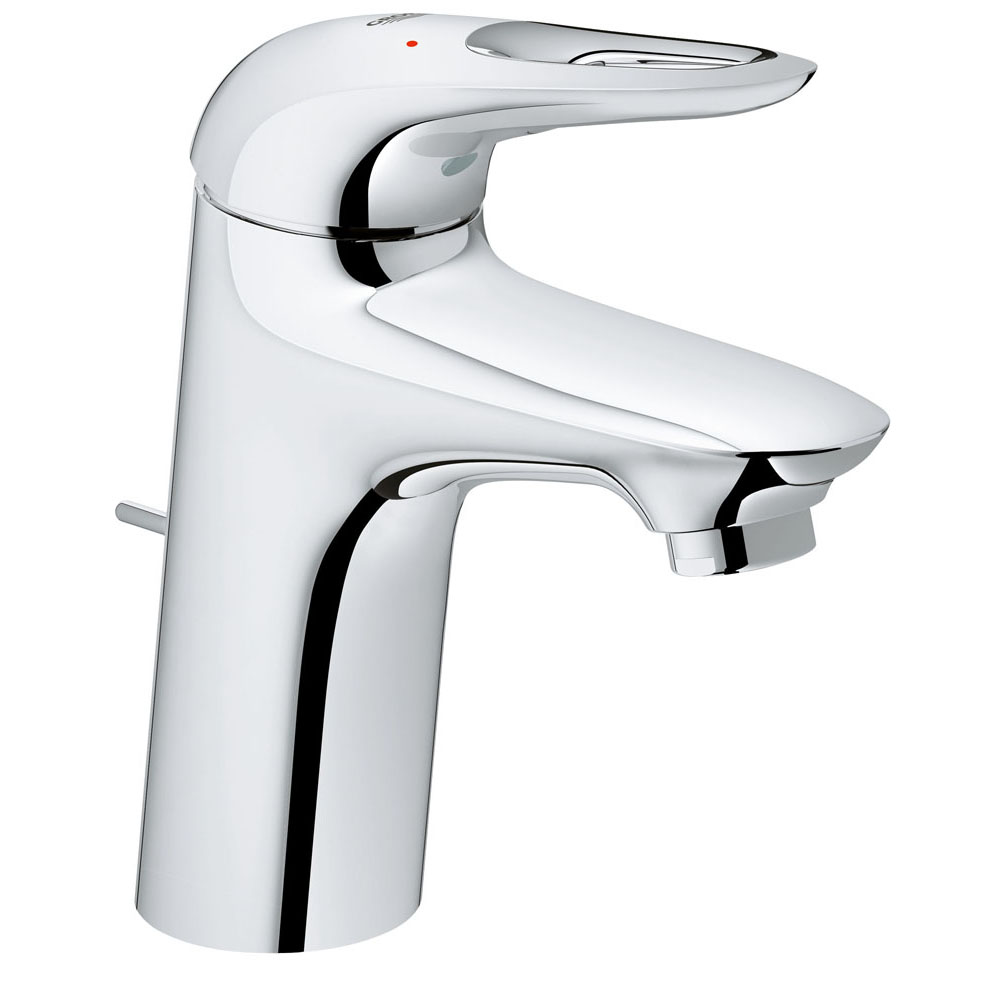 GROHE EUROSMART COSMOPOLITAN シングルレバー洗面混合栓(引棒付)寒冷地仕様 JP361602 洗面水栓 浴室水栓 グローエ - 1
