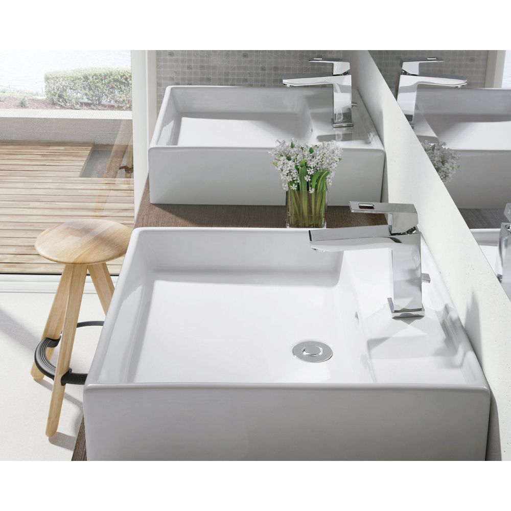 グローエ【JPK11000】(洗面器のみ) オーバル型アンダーカウンター洗面器 ホワイト JPK110タイプ 浴室、浴槽、洗面所
